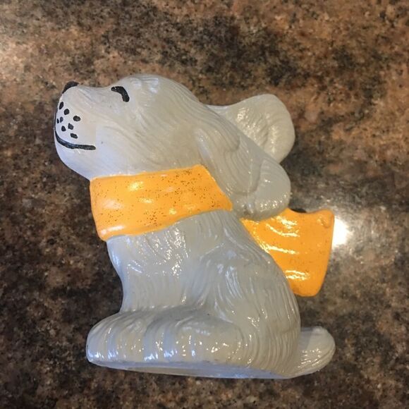 Homemade dog winter scarf ceramic - Picture 1 of 3
